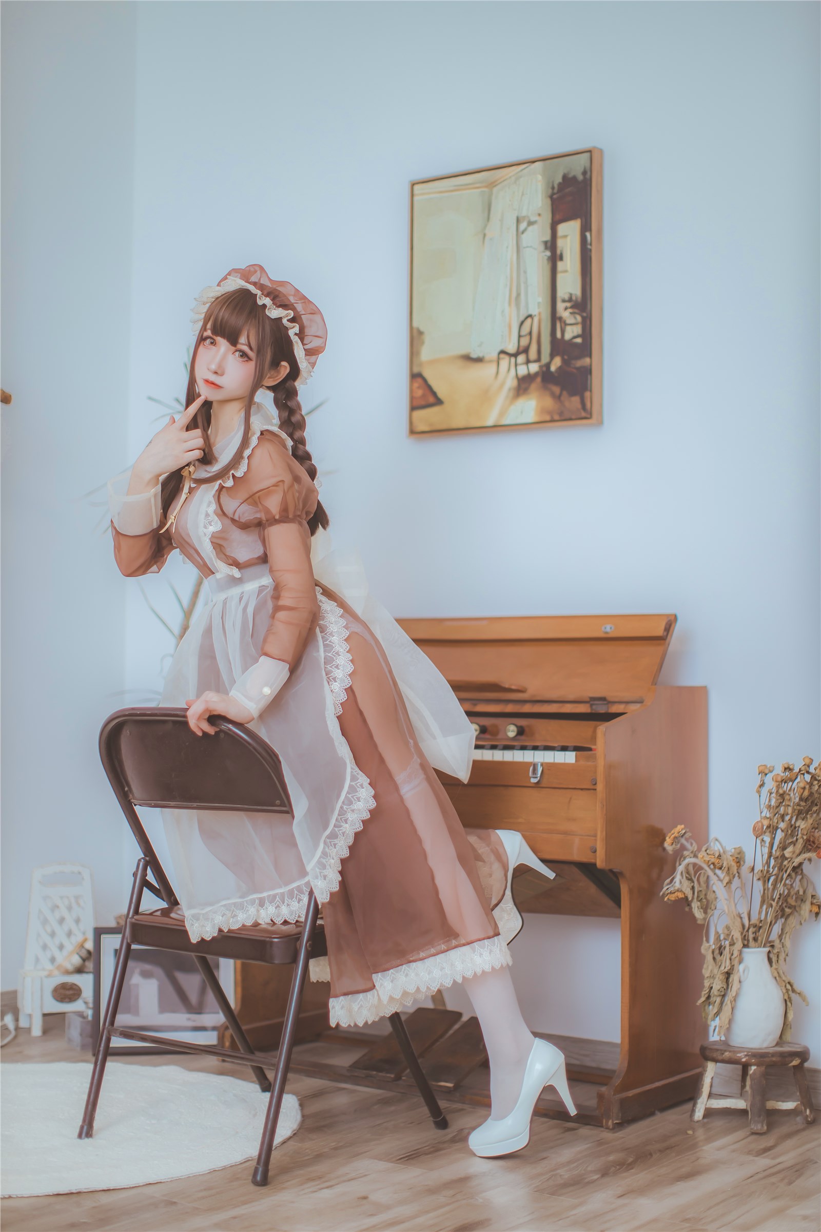 Coser Dress NO.005 Transparent maid(2)